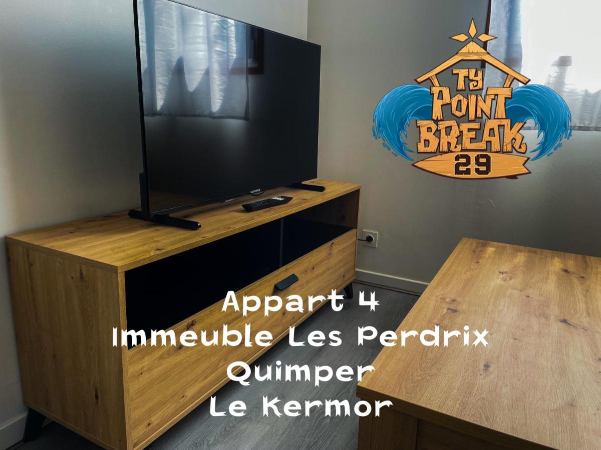 Immeuble Les Perdrix Apartamento Quimper Exterior foto